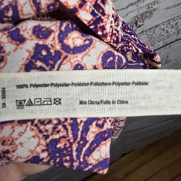 Free People Intimately Paisley Emily Sleeveless Slip Dress Women's S Mini Dress - Picture 4 of 5